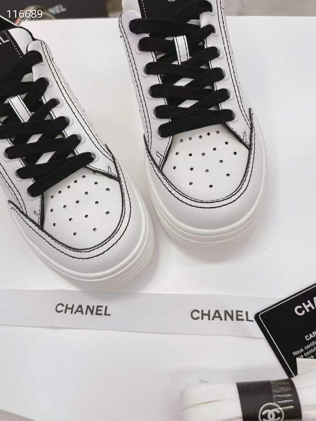 Men Women C*hanel Top Sneaker