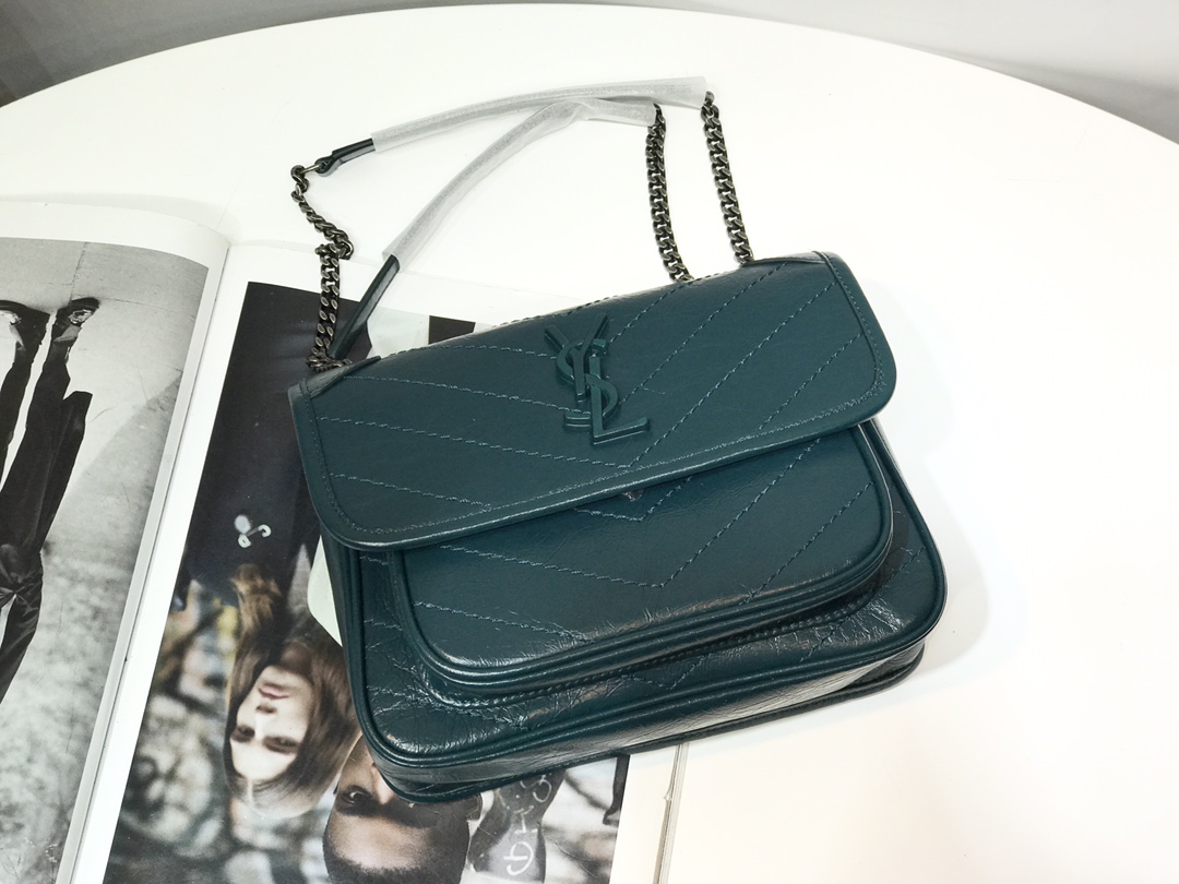 Y*SL Top Bag 22*16.5*7.5cm