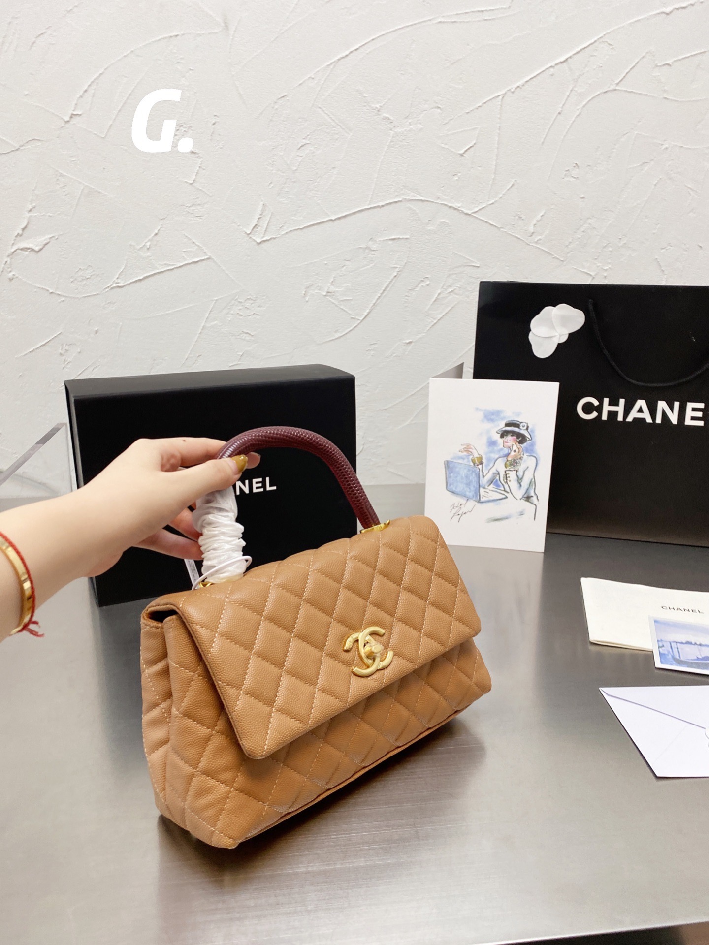 C*hanel Top Bag 24*13cm