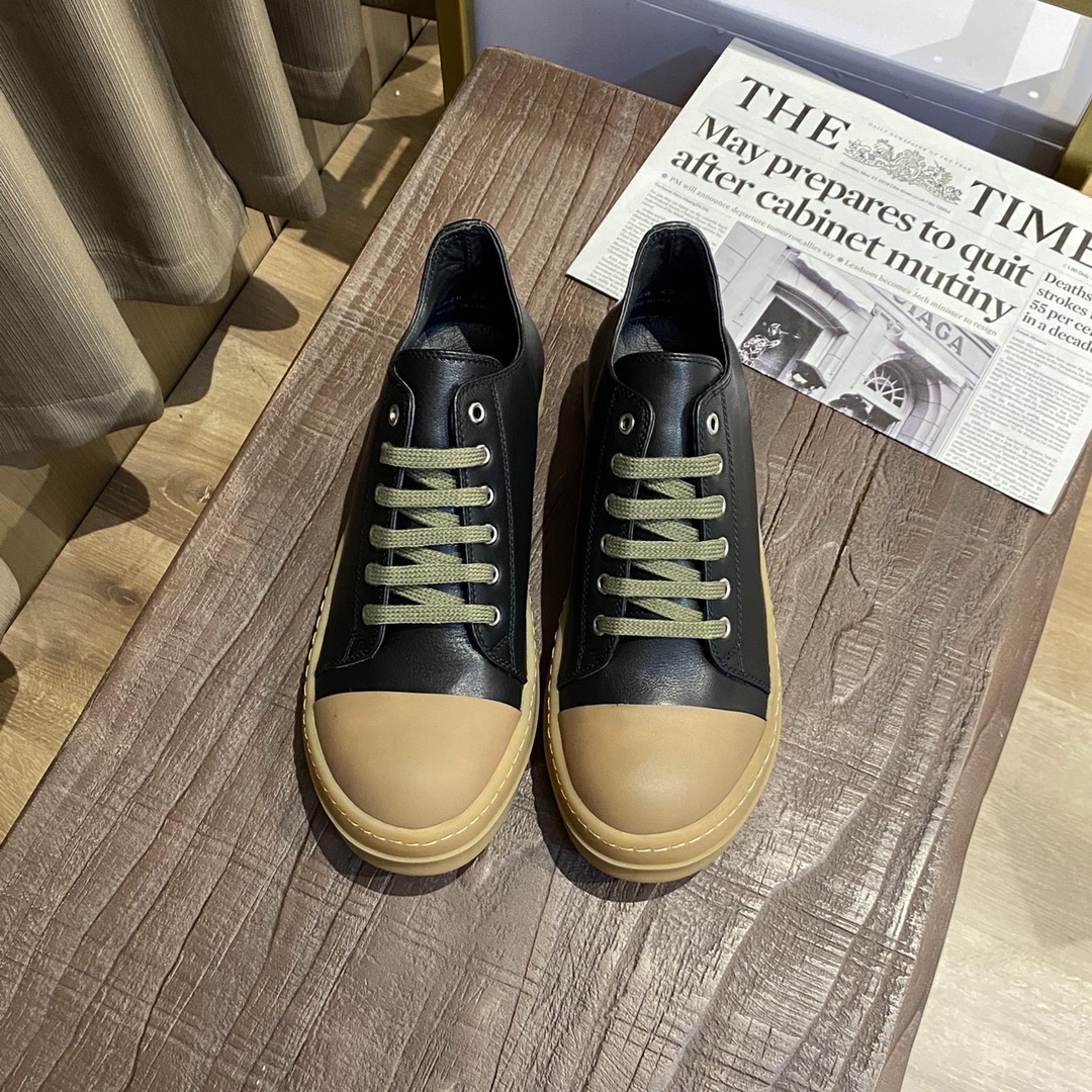 Men Women R*ick O*wens Top Sneaker