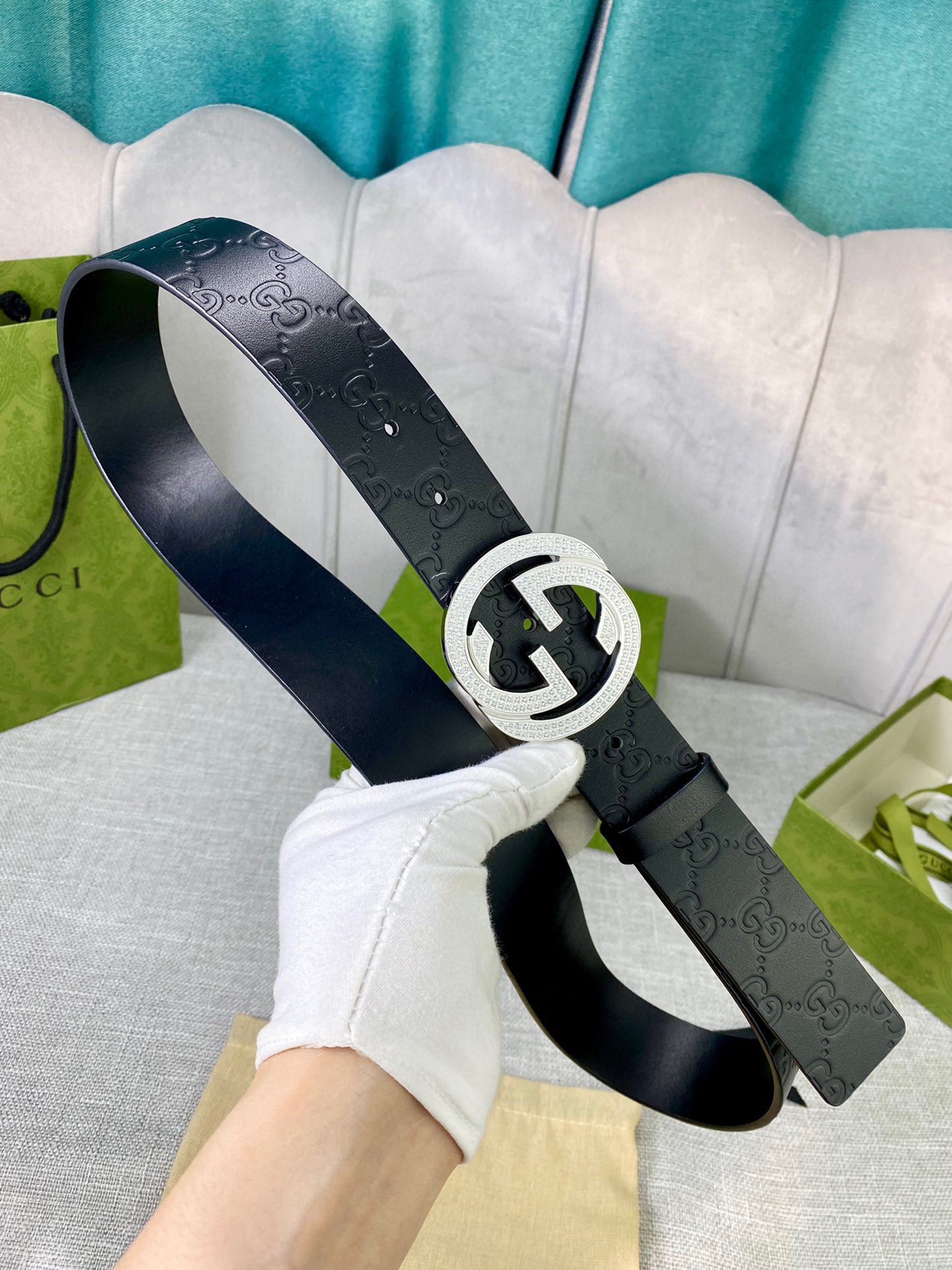 G*ucci Belts Top Version 40MM