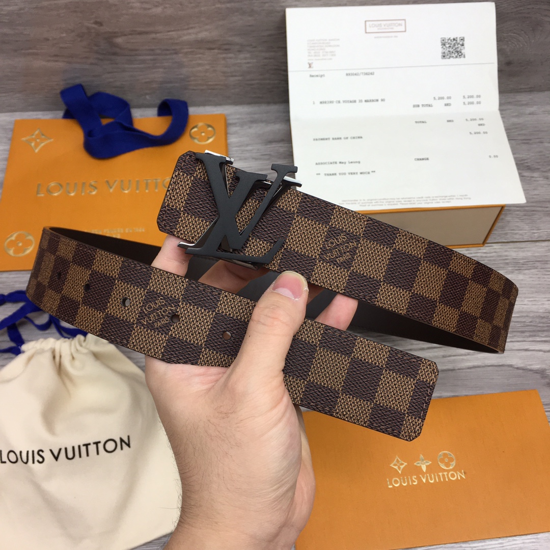 L*ouis V*uitton Belts Top Quality 40MM