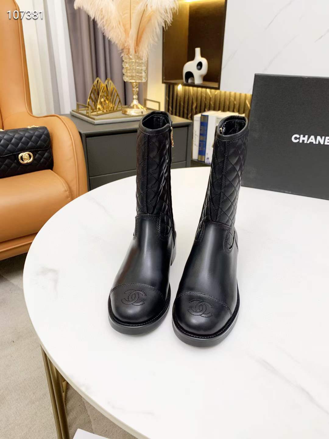 Women C*hanel Top Sneakers