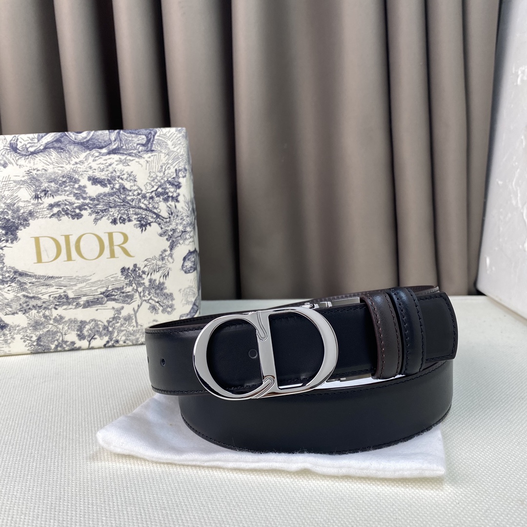 D*ior Belts Top Quality 35MM