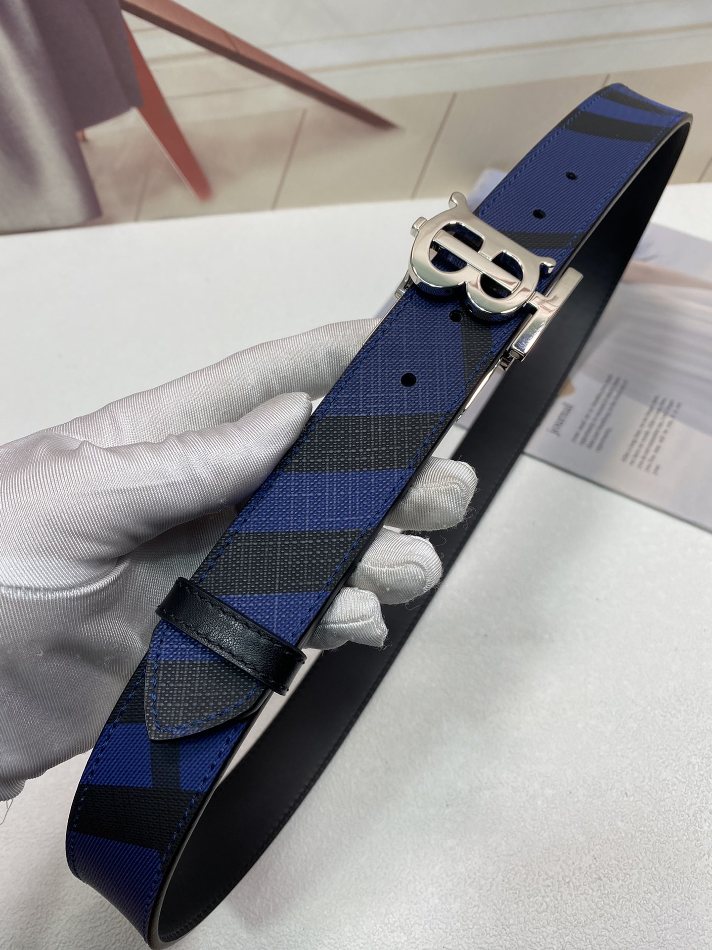 B*urberrry Belts Top Version 35MM