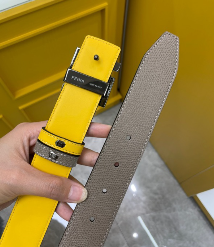 F*endi Belts Top Quality 35MM