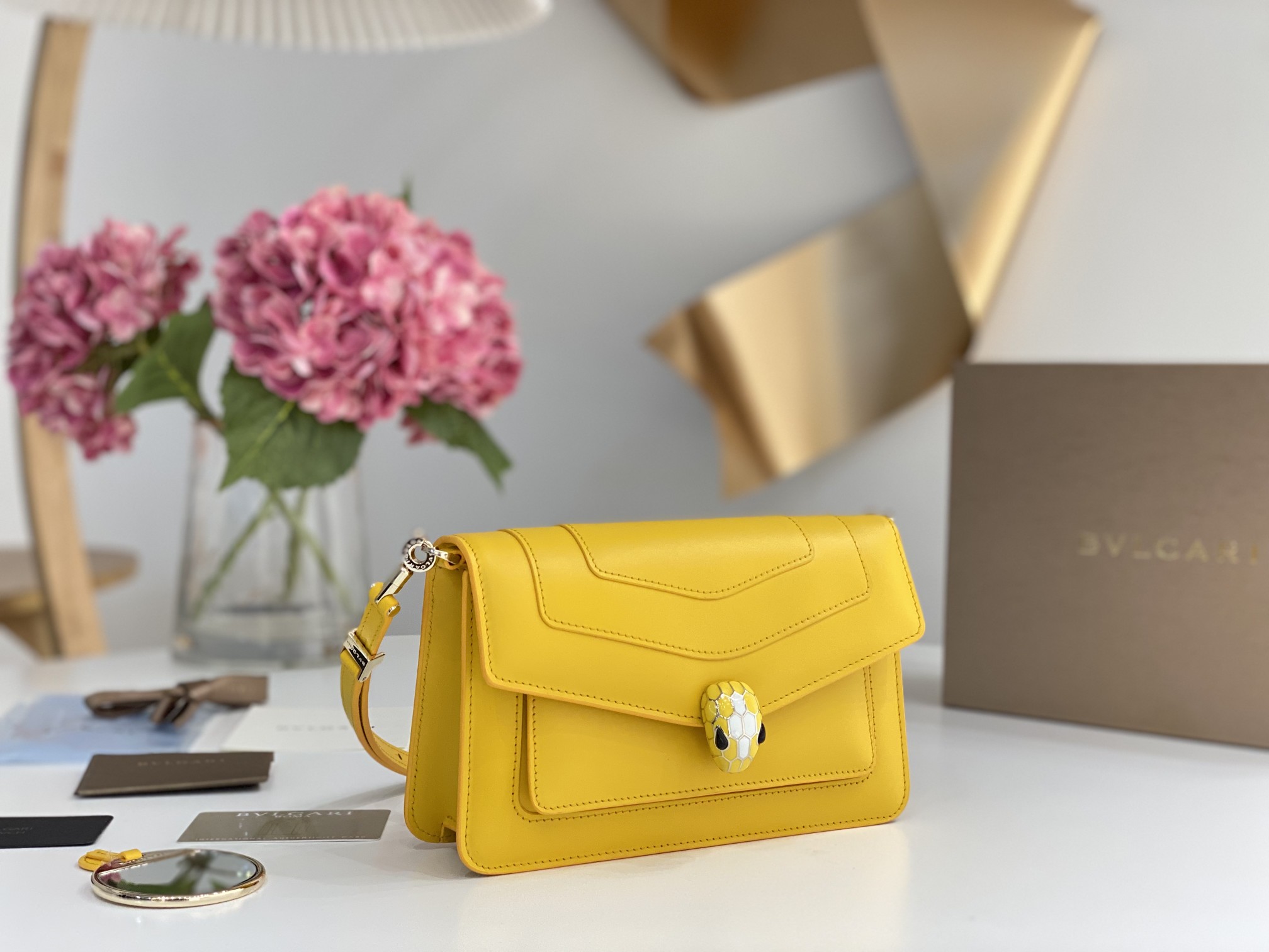 B*vlgari Bag Top Quality 22*15*4.5CM