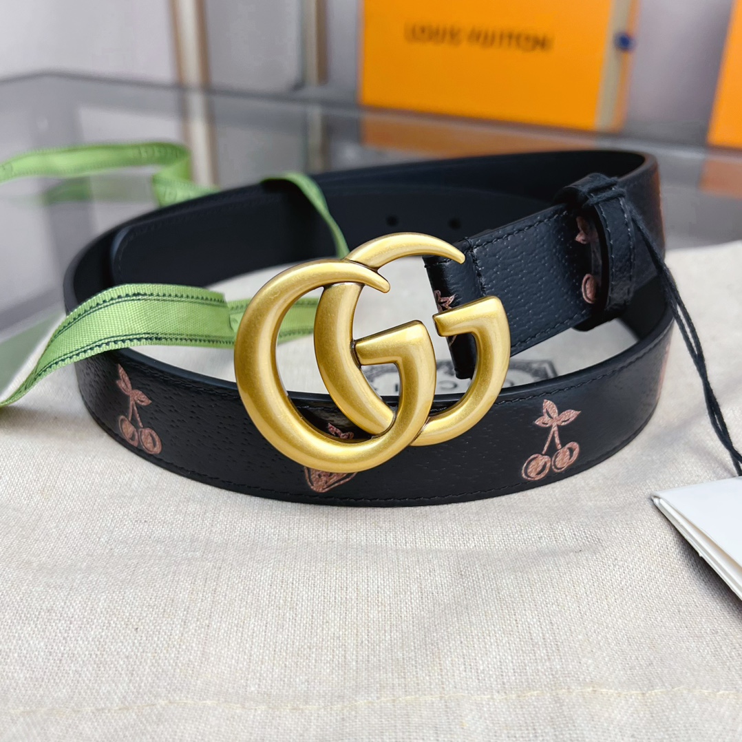 G*ucci Belts Top Quality 30MM