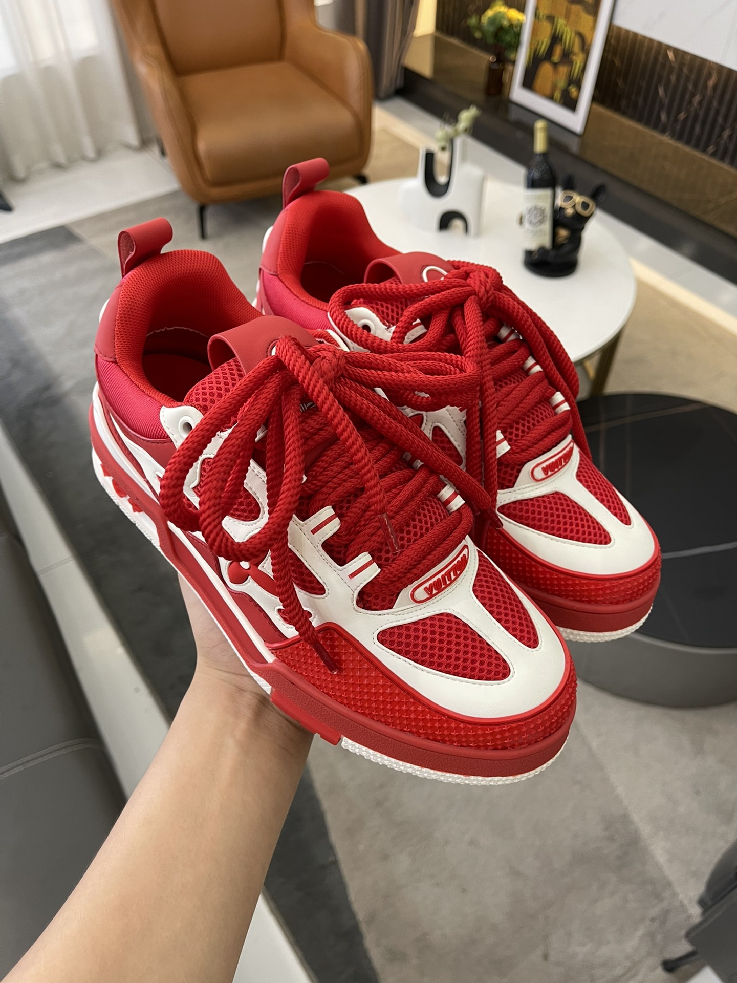 Men Women L*ouis V*uitton Top Sneakers