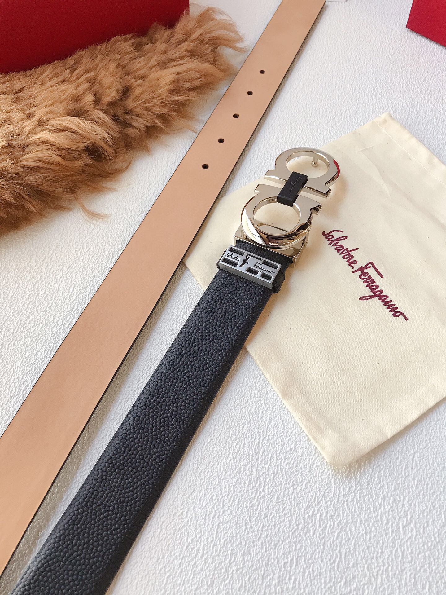 F*erragamo Belts Top Quality 34MM