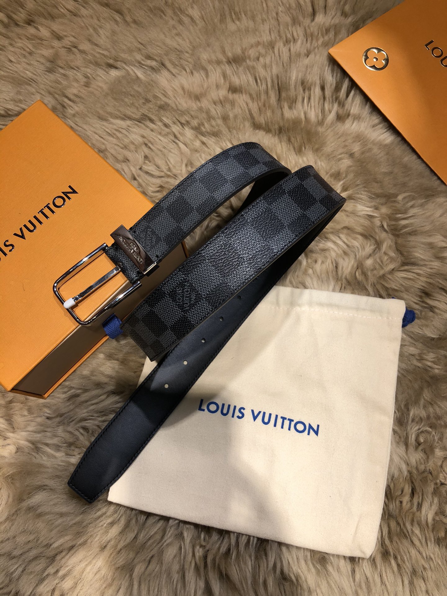 L*ouis V*uitton Belts Top Quality 35MM