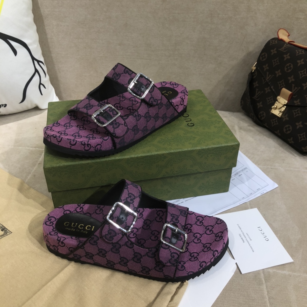 Men Women G*ucci Top Sandals