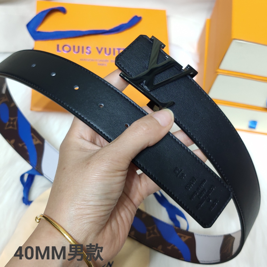 L*ouis V*uitton Belts Top Quality 40MM