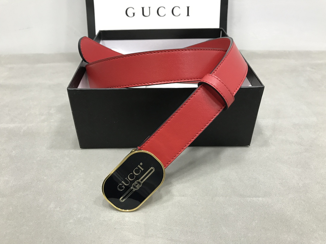 G*ucci Belts Top Quality 30MM