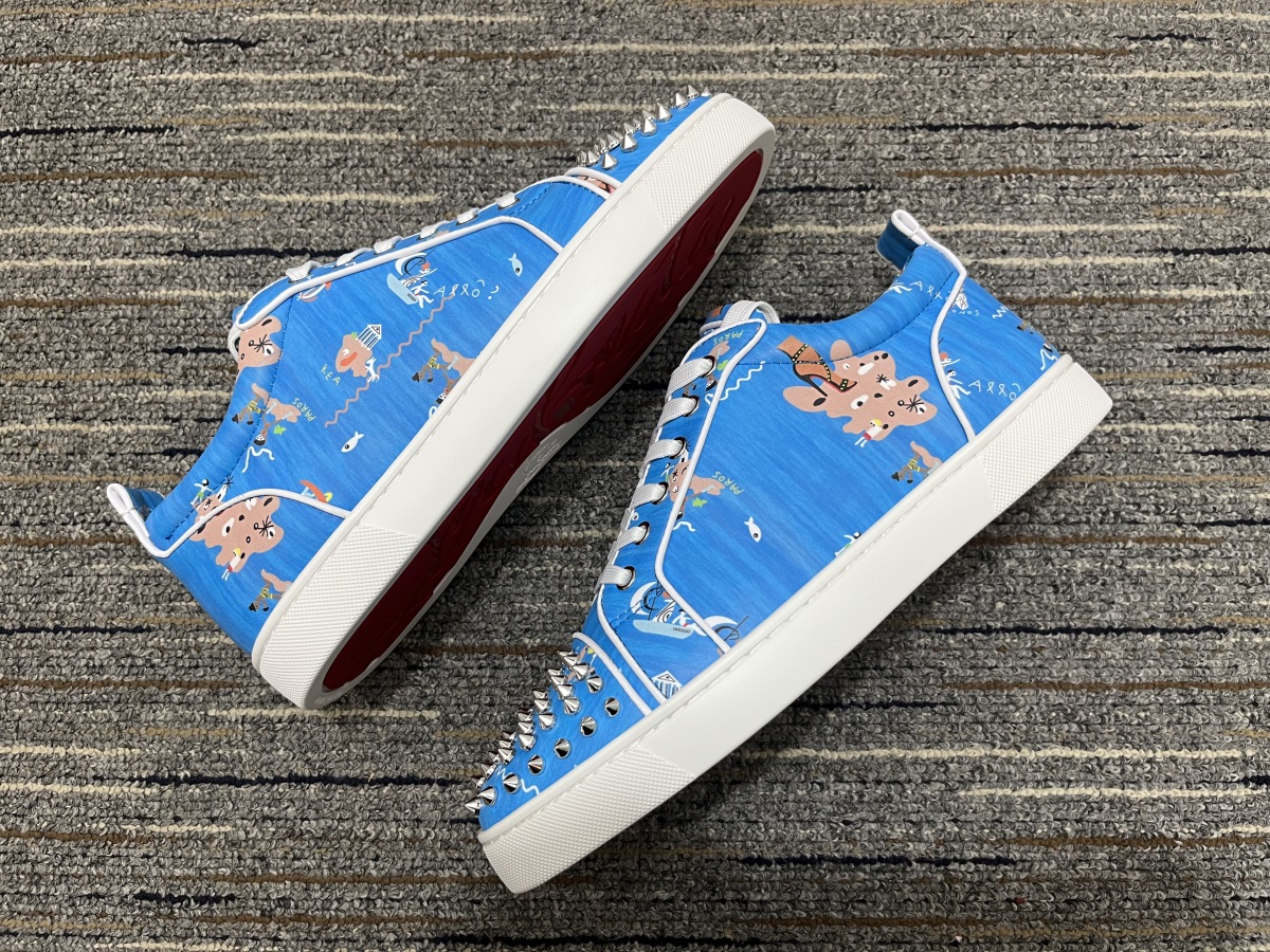 Men Women C*hristian L*ouboutin Top Sneaker