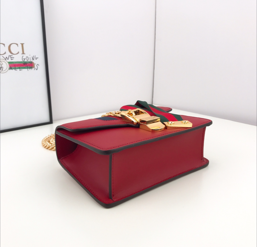 G*ucci Bag Top Quality 19*14*7.5CM