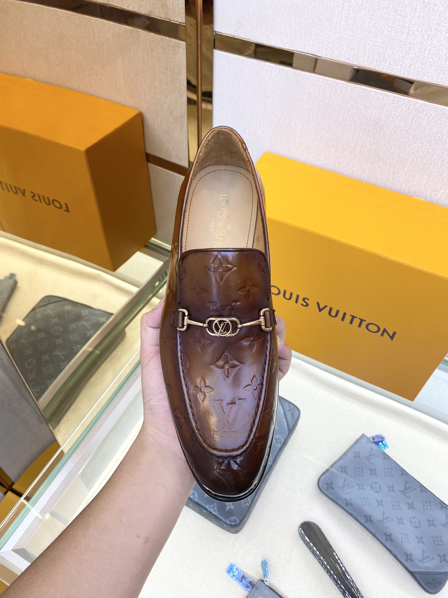 Men L*ouis V*uitton Top Sneaker