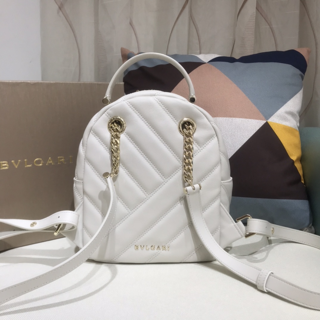 B*vlgari Top Bag 18 * 22 * 11cm