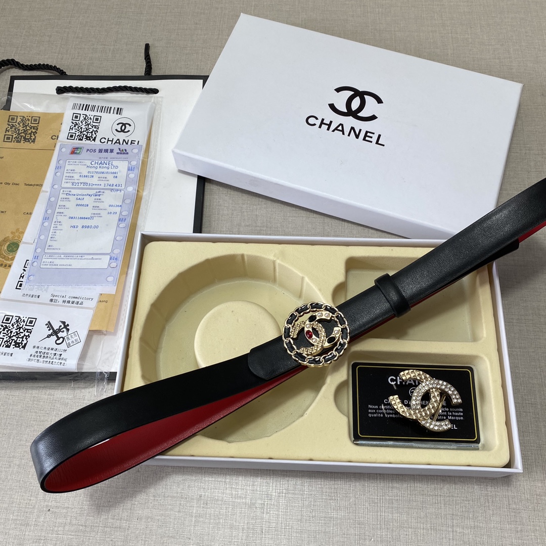 C*hanel Belts Top Version