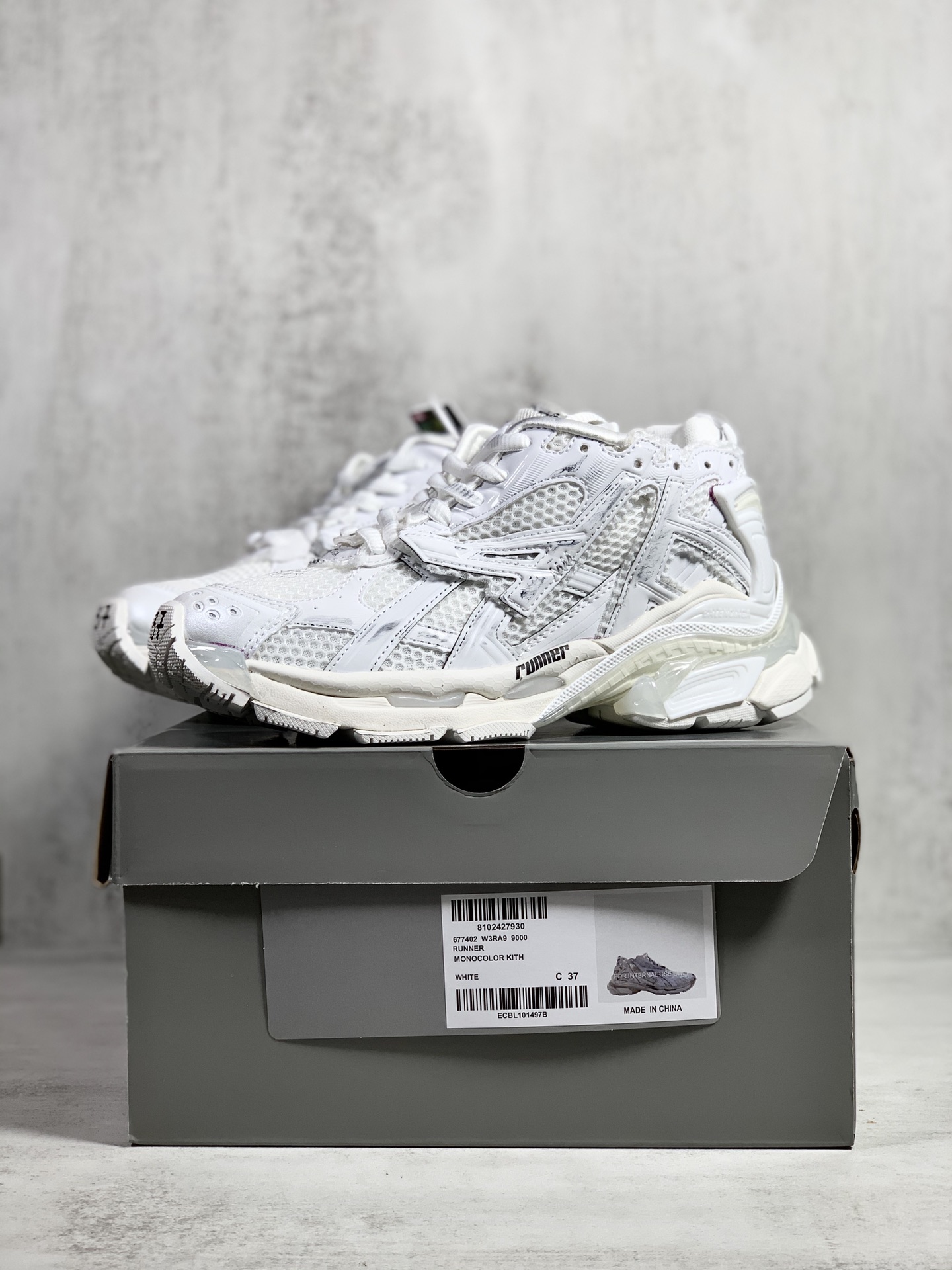 Men Women B*alenciaga Top Sneakers