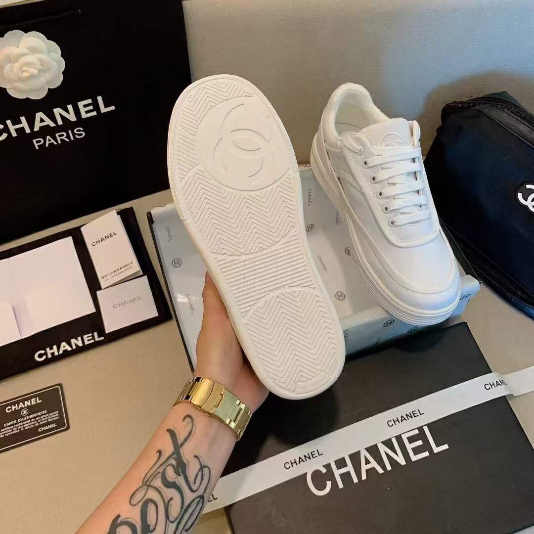 Men Women C*hanel Top Sneaker