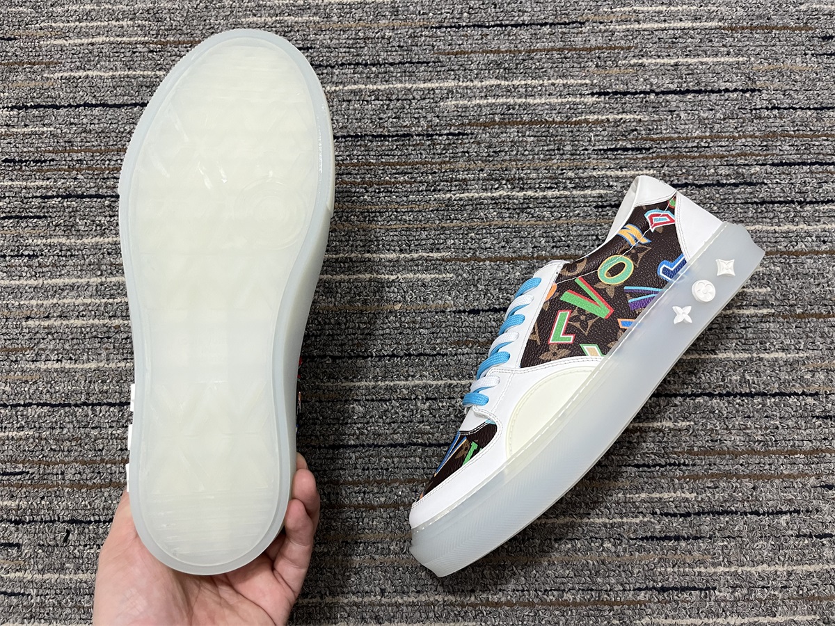 Men L*ouis V*uitton Top Sneakers