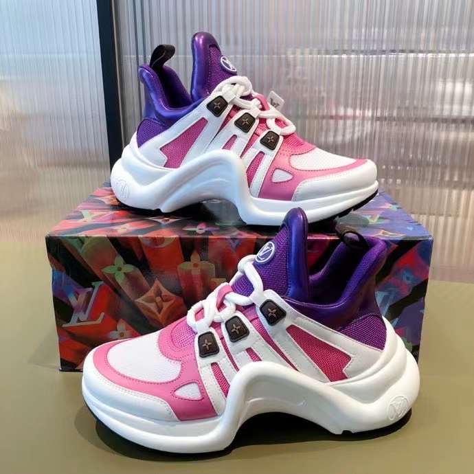 Women L*ouis V*uitton Top Sneaker Top Sneaker