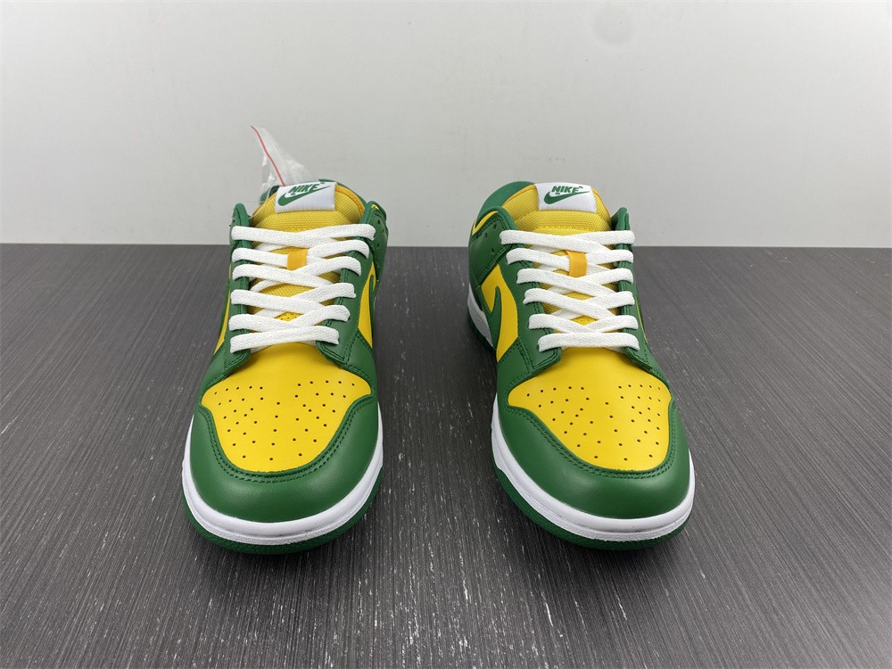 from Nike Dunk SB Low SP Brazil CU1727-700
