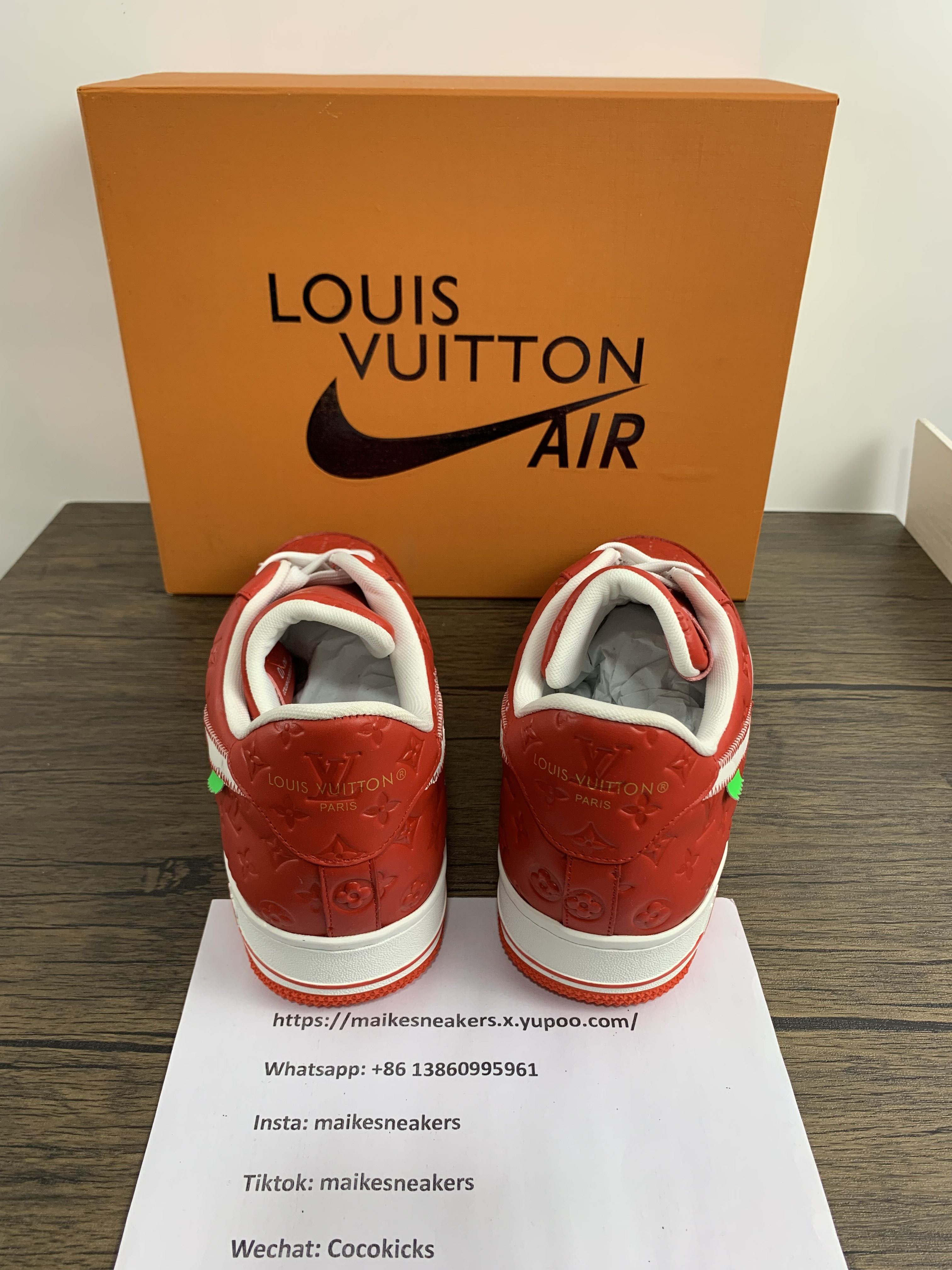 from Men L*ouis V*uitton * nike air force 1 Low Top Sneakers
