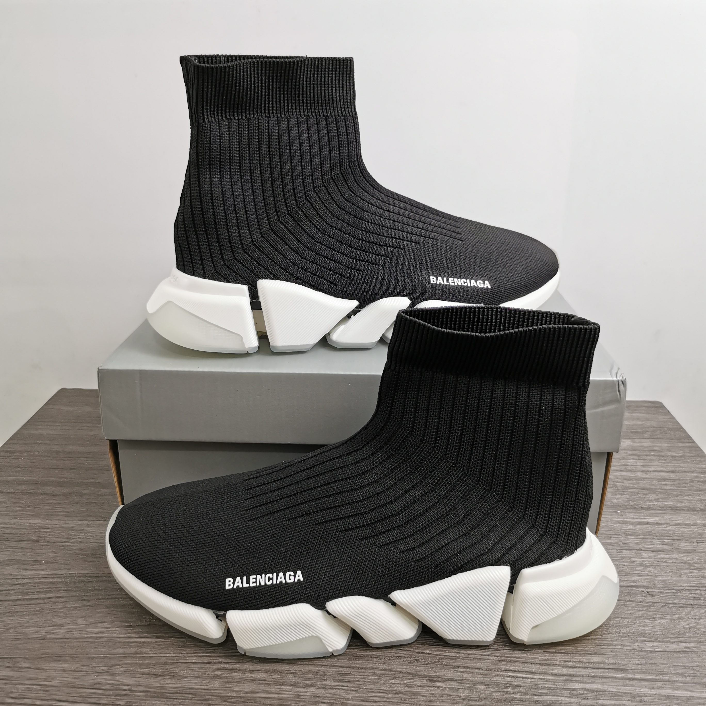 Men Women B*alenciaga Top Sneakers