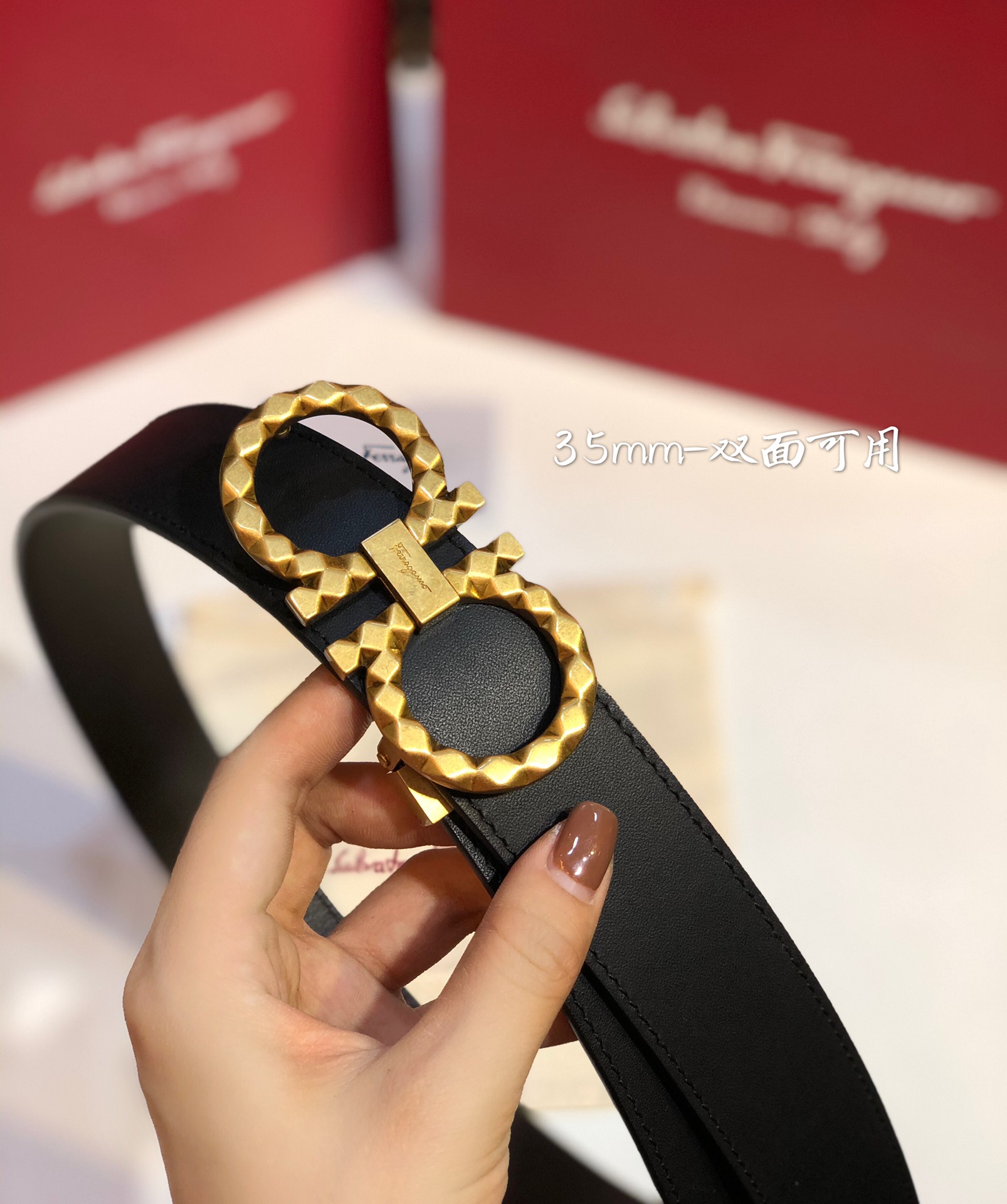 F*erragamo Belts Top Quality 35MM