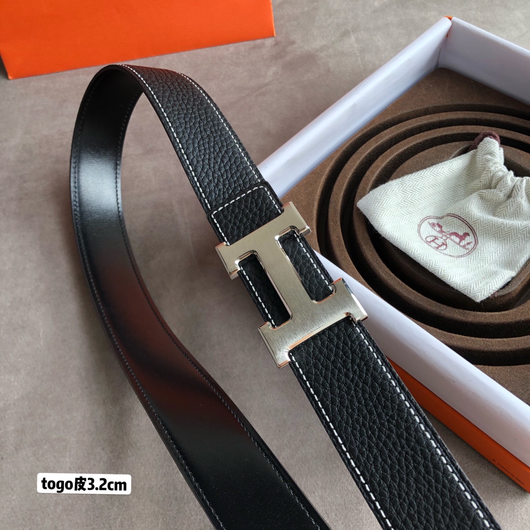 H*ermes Belts Top Quality 32MM