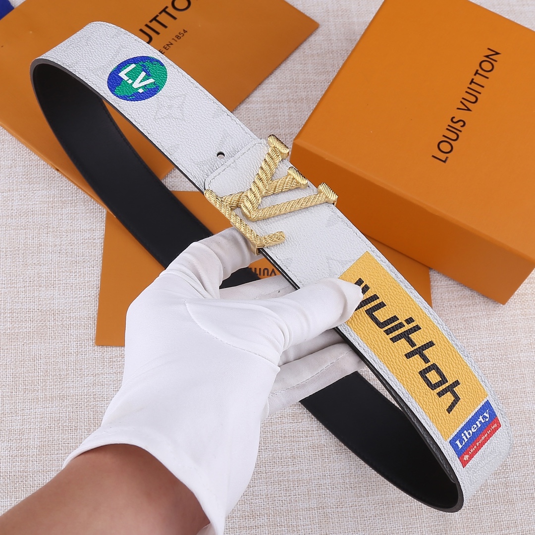 L*ouis V*uitton Belts Top Quality 40MM