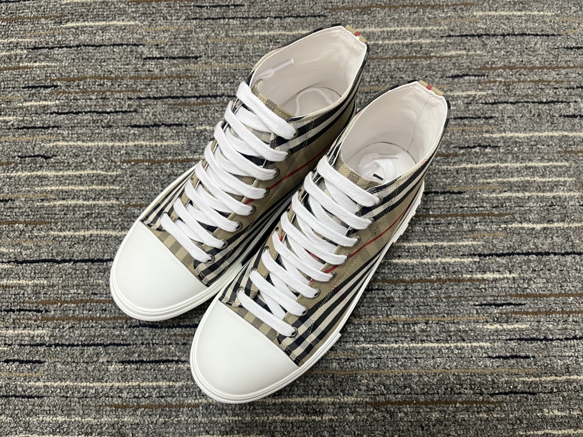 Men Women B*urberry Top Sneakers