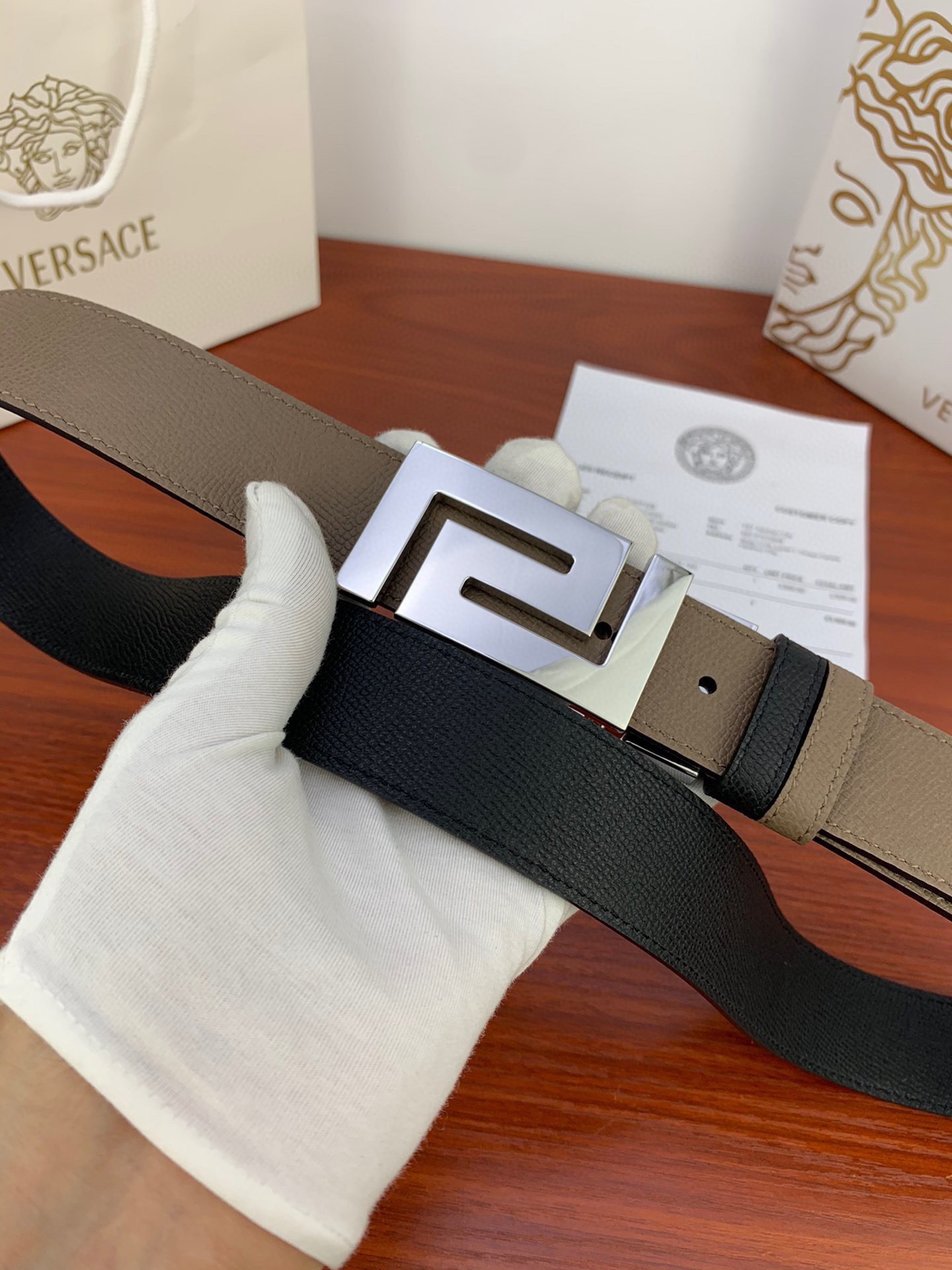 V*ersace Belts Top Quality 35MM