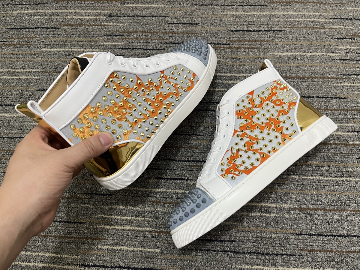 Men Women C*hristian L*ouboutin Top Sneaker