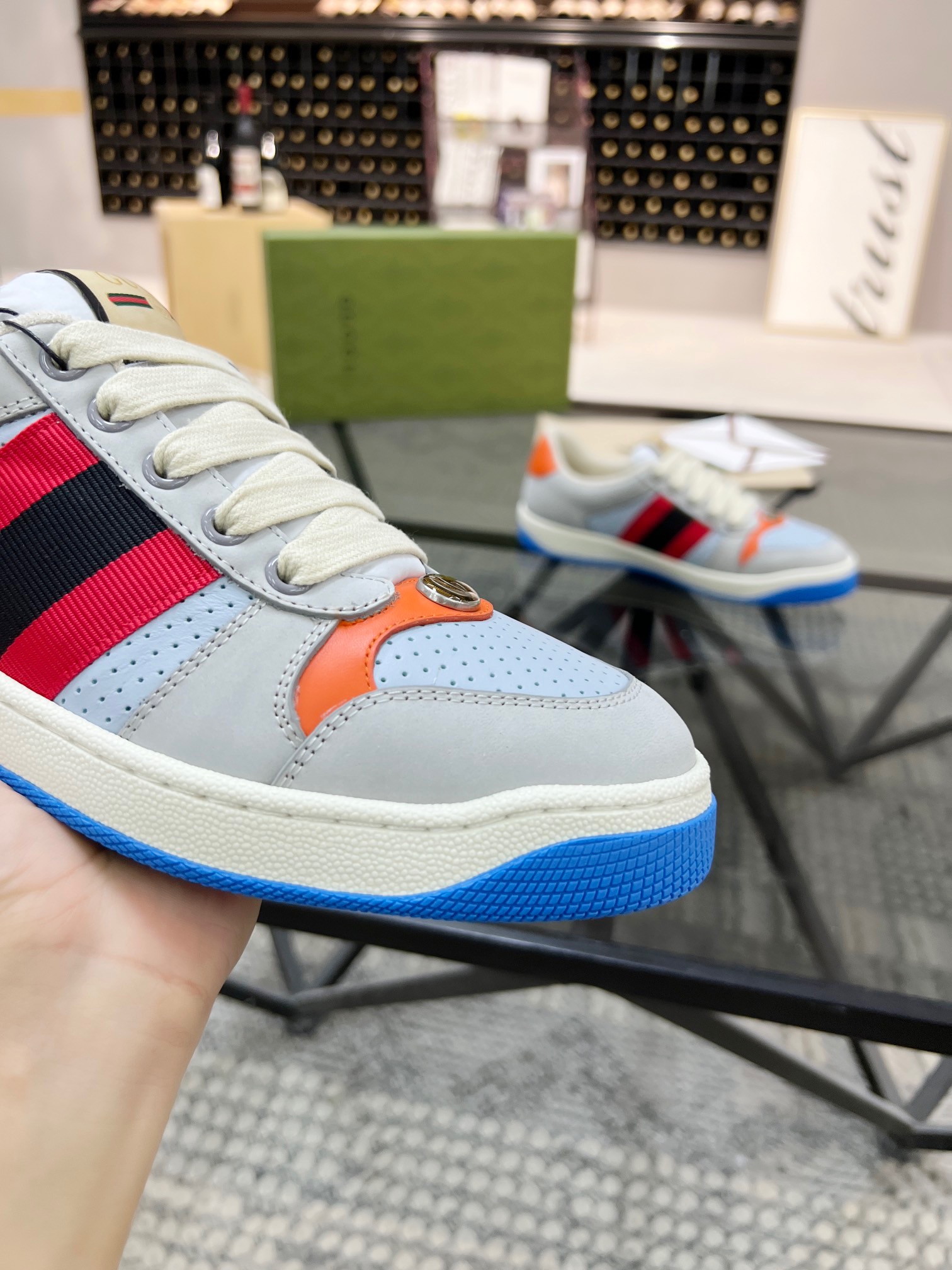 Men Women G*ucci Top Sneaker