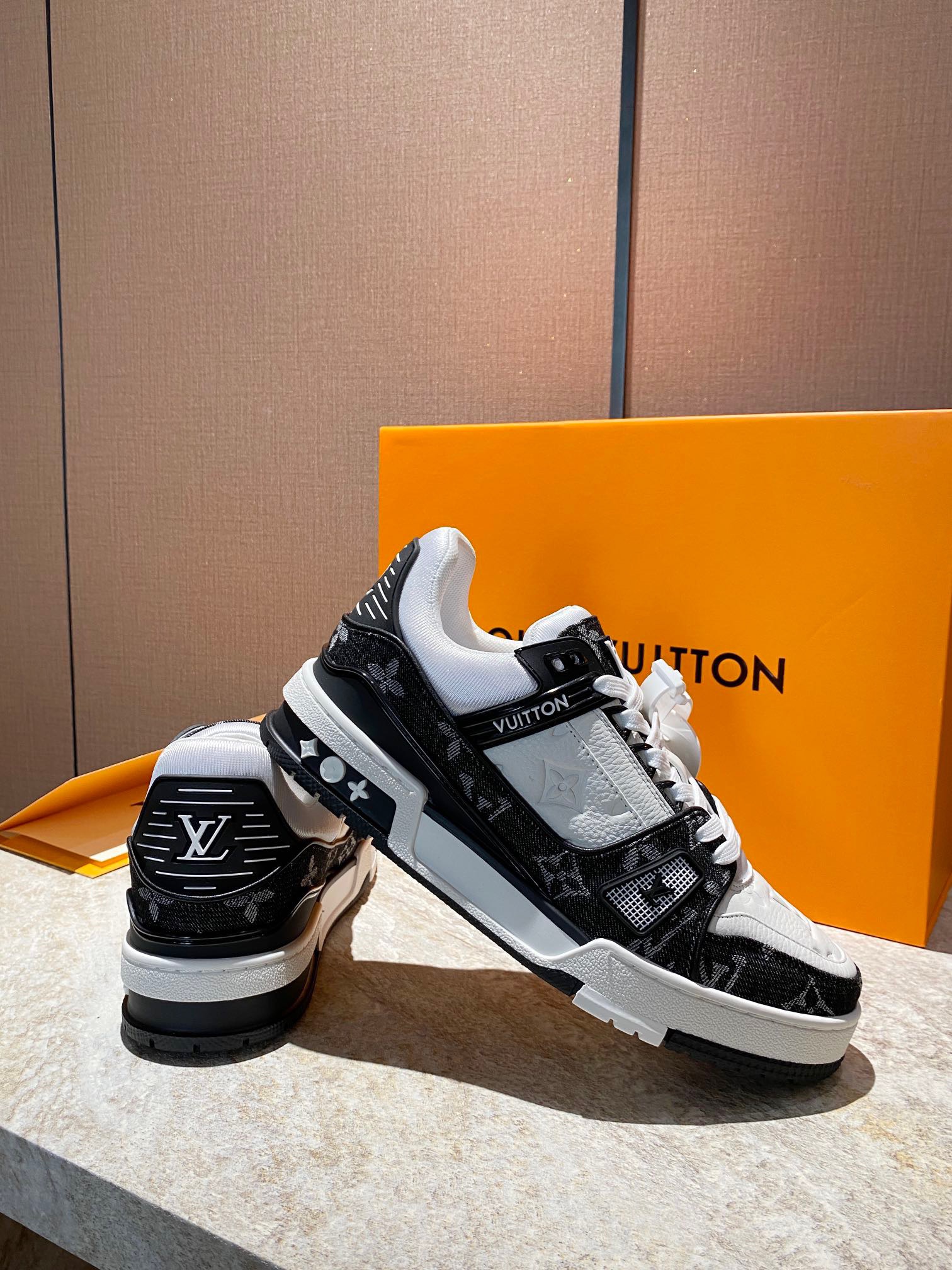 Men Women L*ouis V*uitton trainer Top Sneaker
