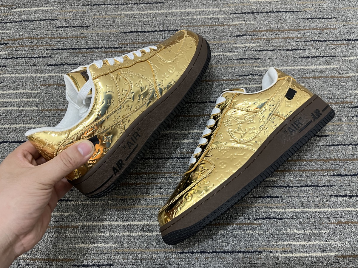 from Men L*ouis V*uitton nike air force 1 Top Sneakers