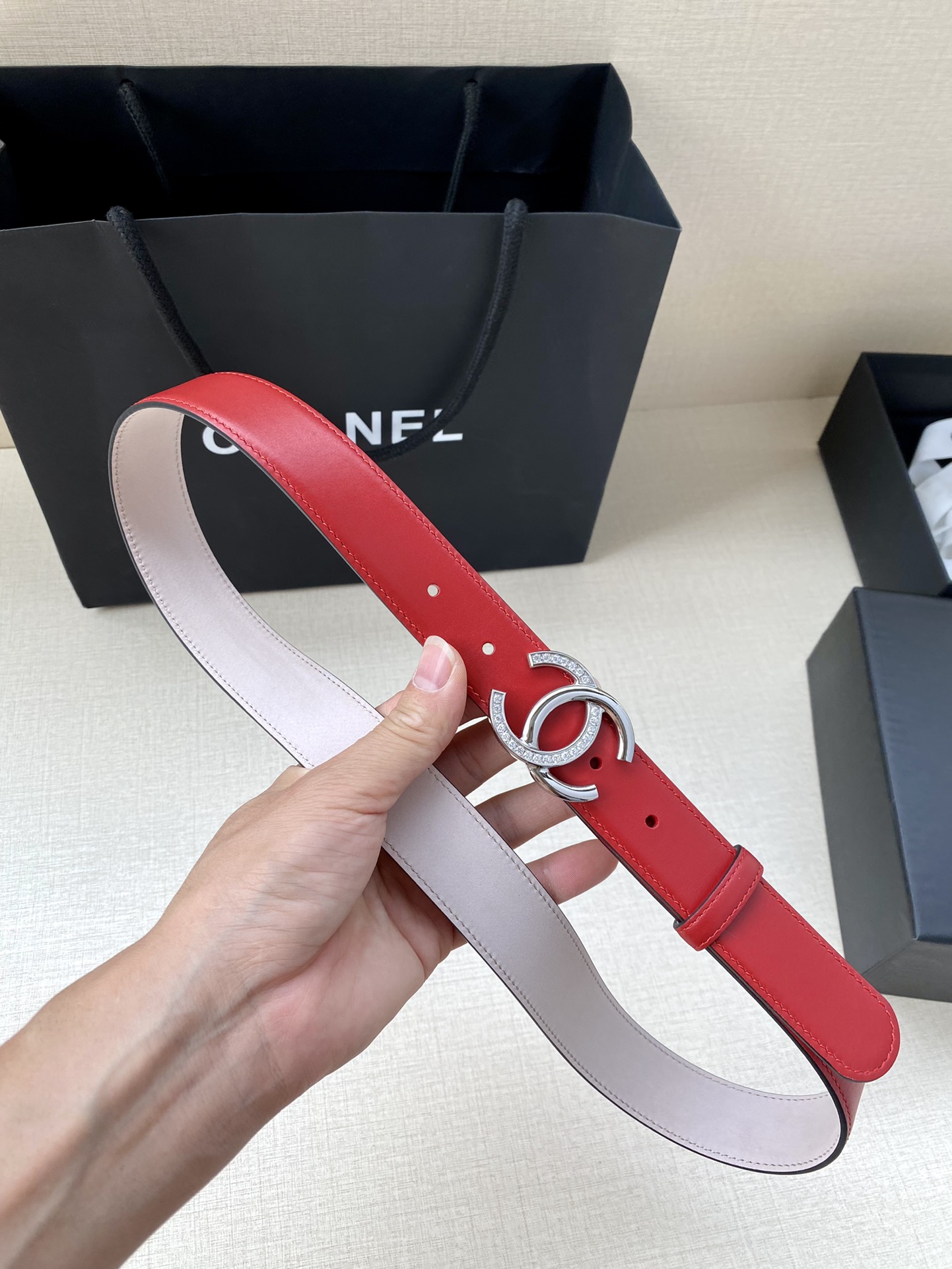 C*hanel Belts Top Quality 30MM