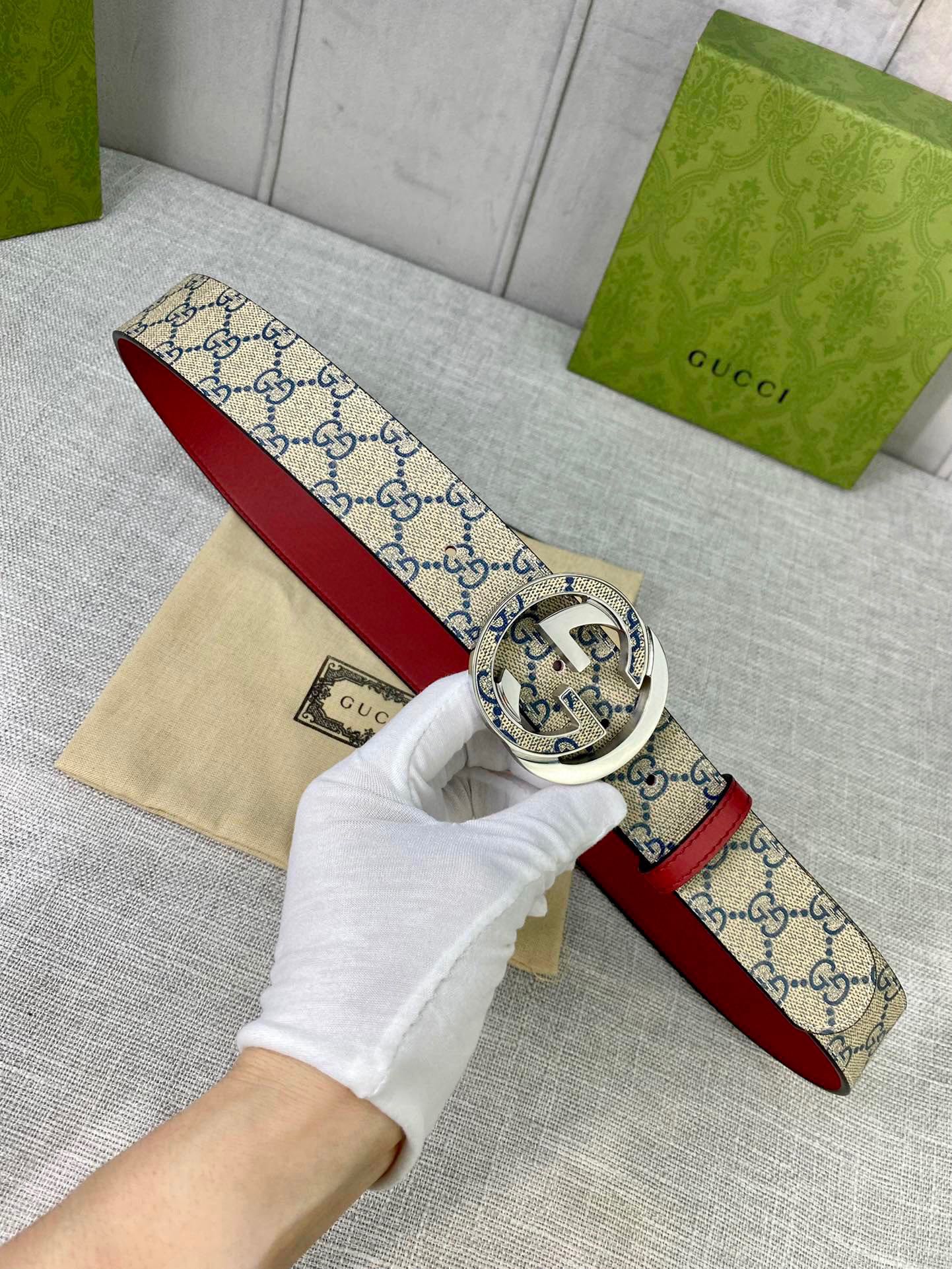 G*ucci Belts Top Quality 40MM