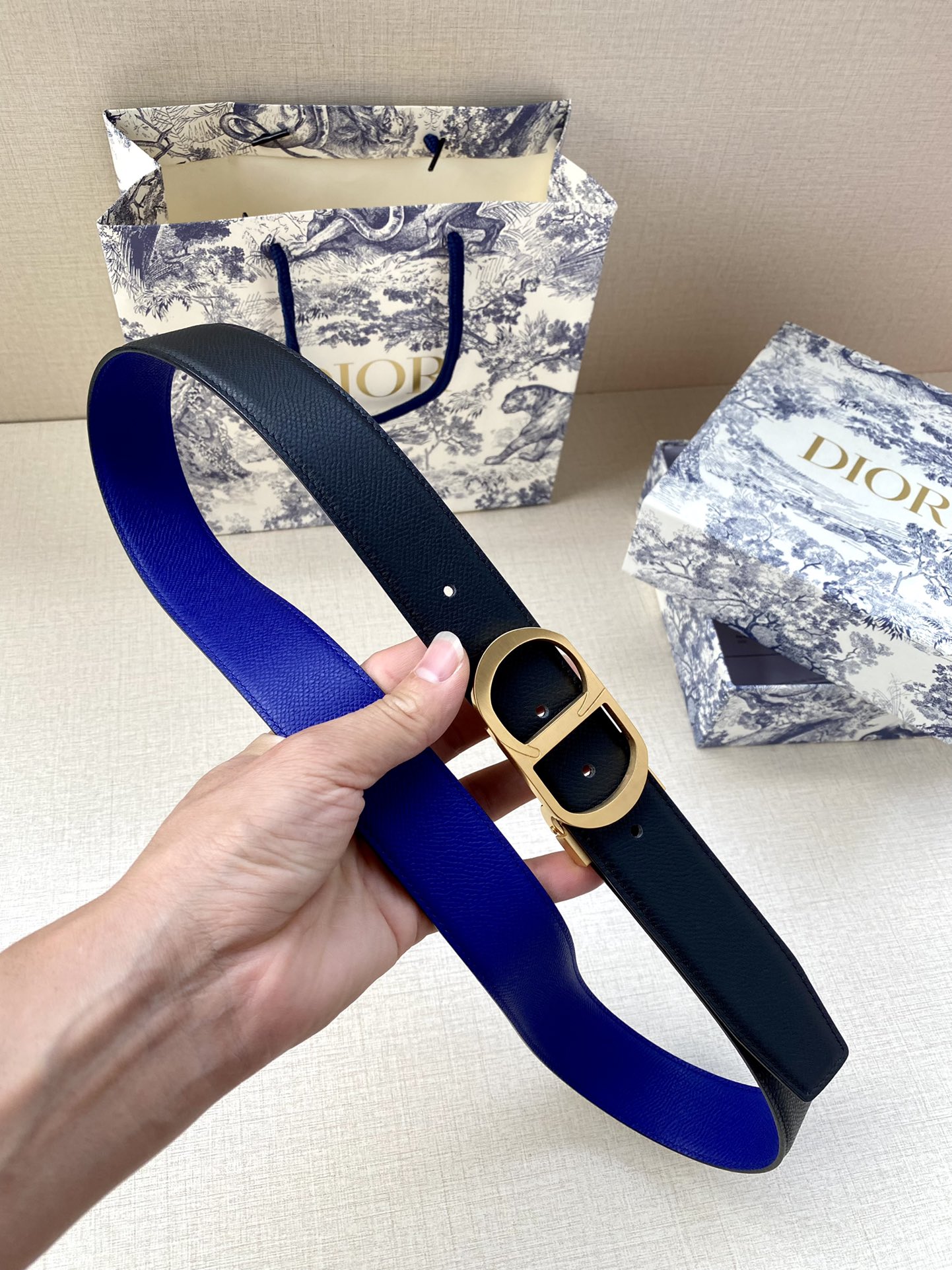 D*ior Belts Top Quality 35MM