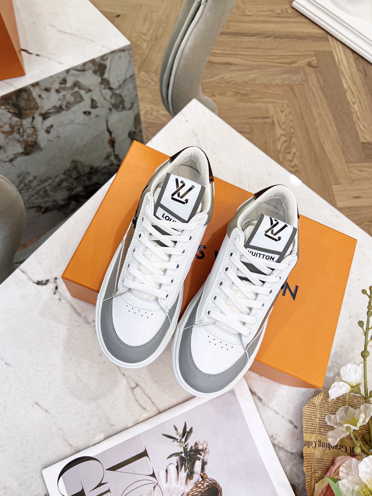 Men Women L*ouis V*uitton Top Sneaker