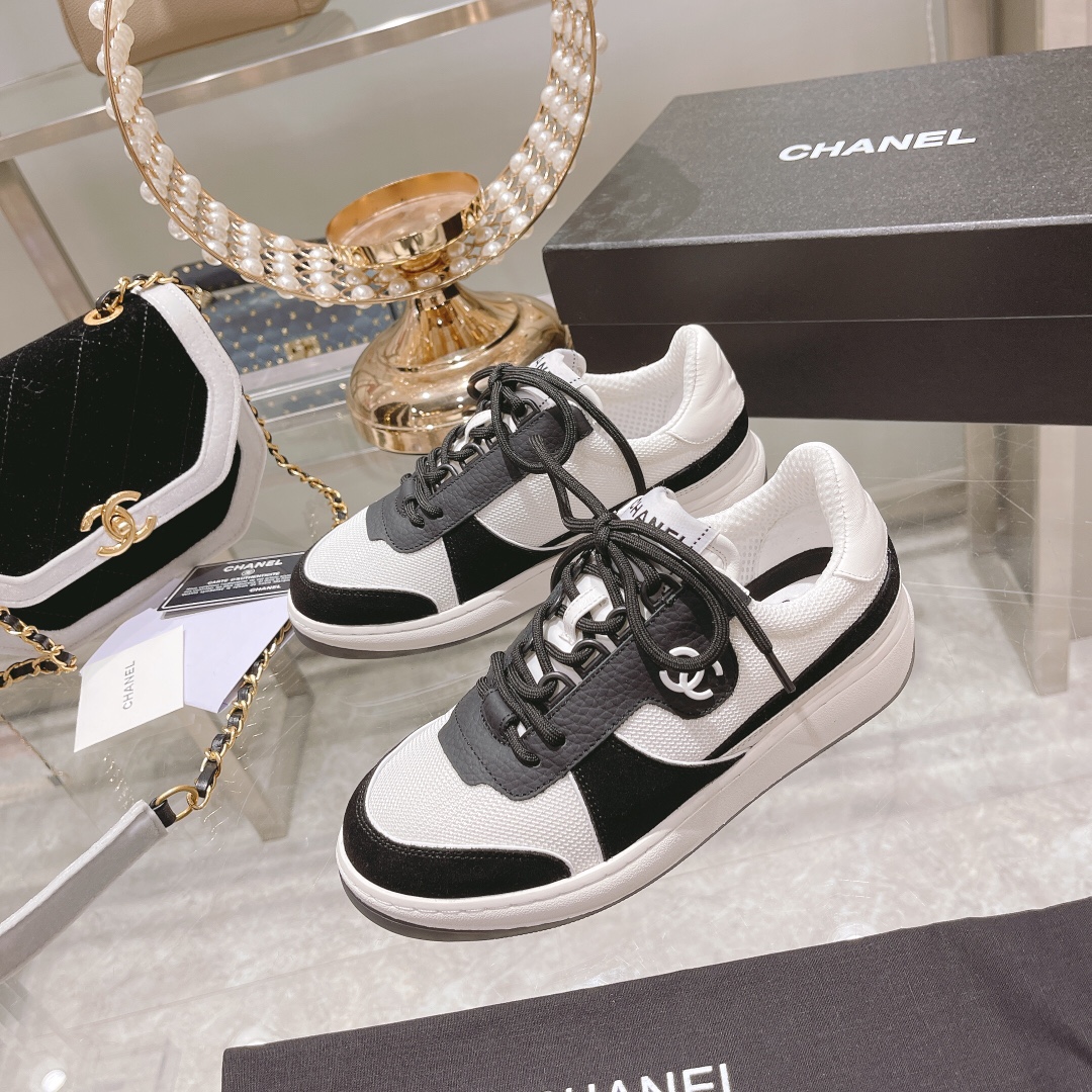 Women C*hanel Top Sneaker