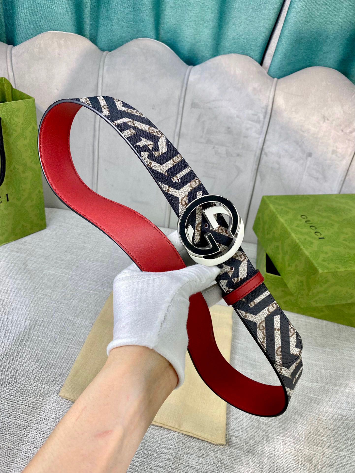 G*ucci Belts Top Quality 40MM