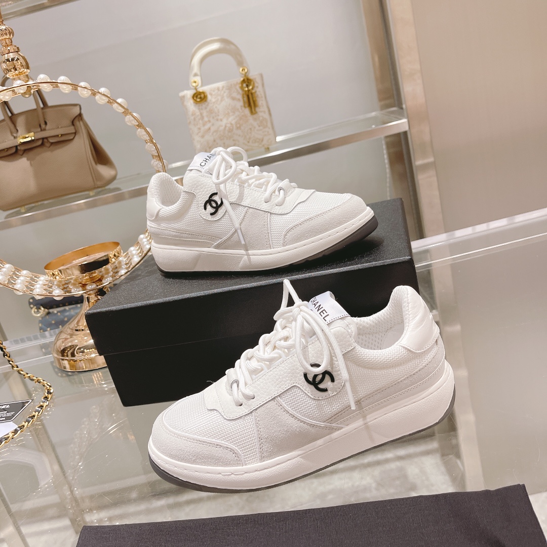 Women C*hanel Top Sneaker