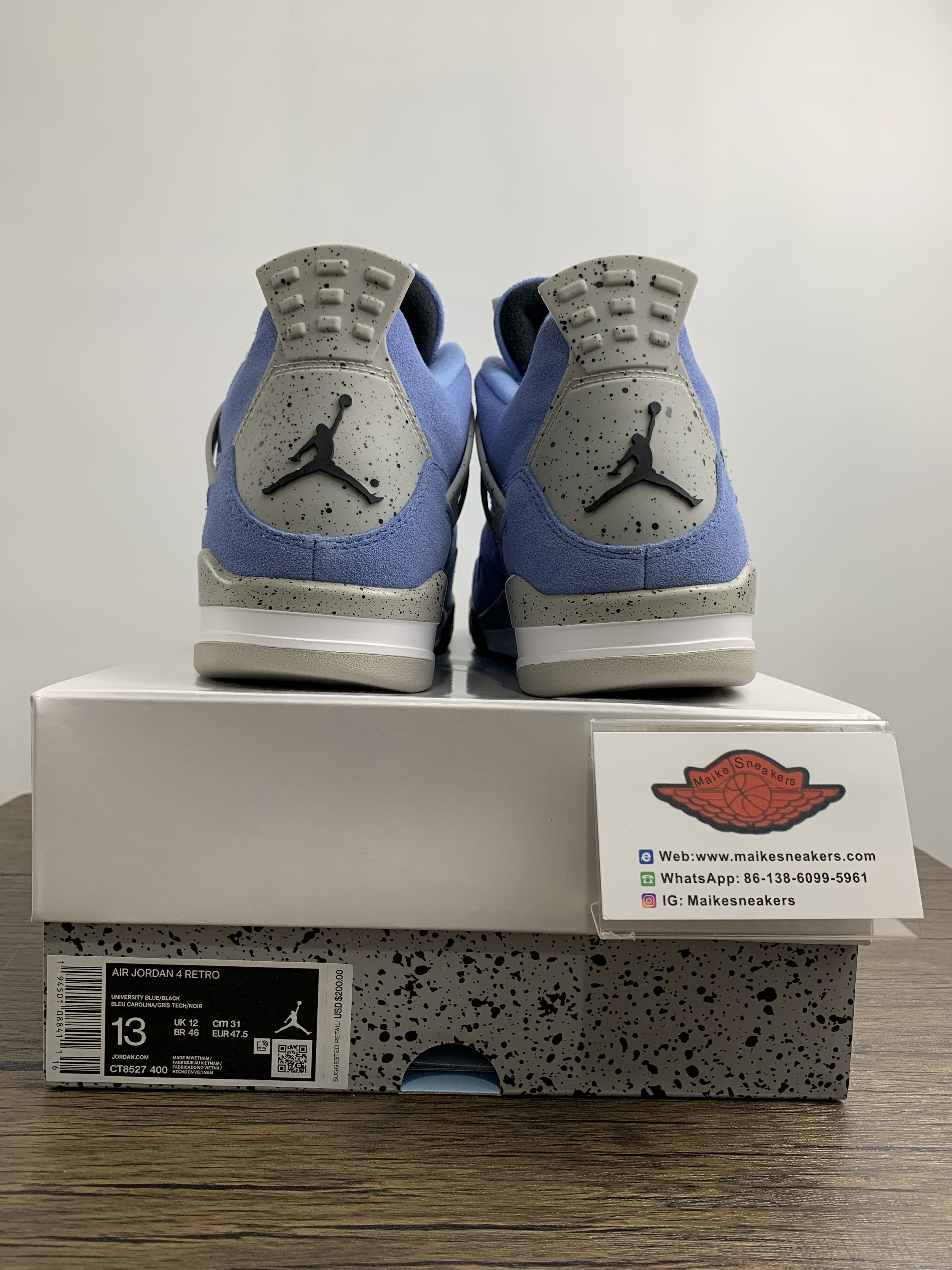 Air Jordan 4 Retro “University Blue”