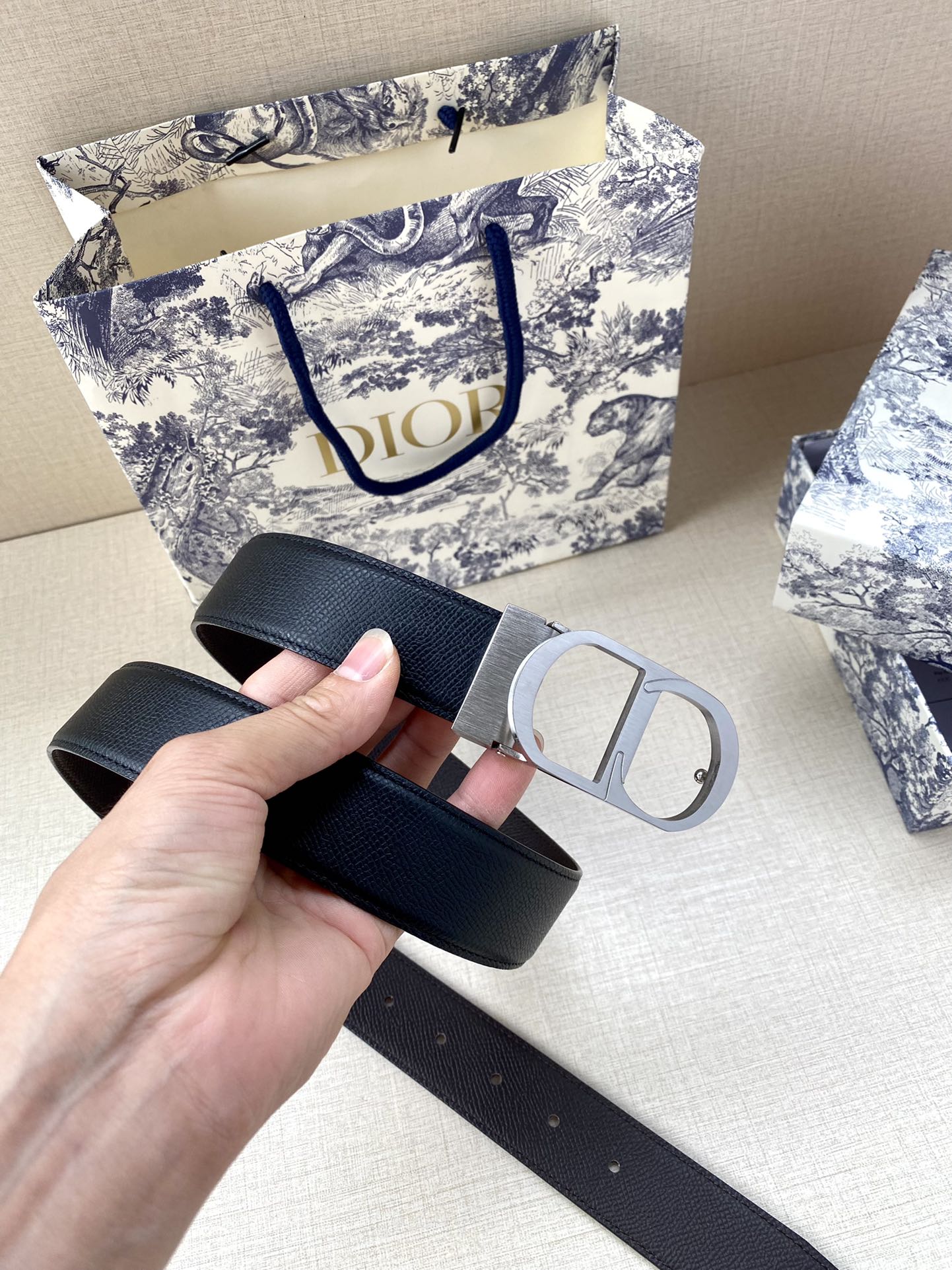 D*ior Belts Top Quality 35MM