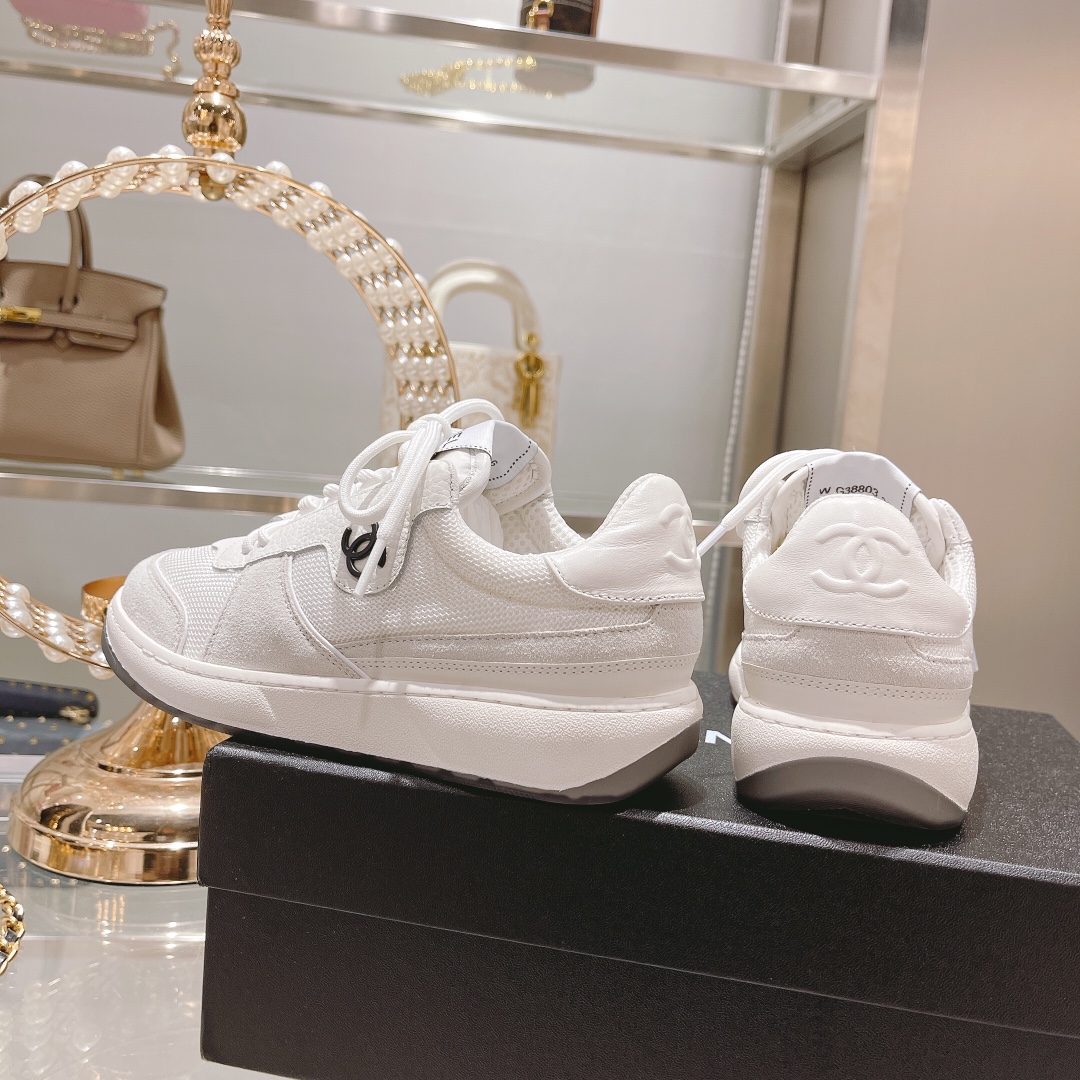 Women C*hanel Top Sneaker