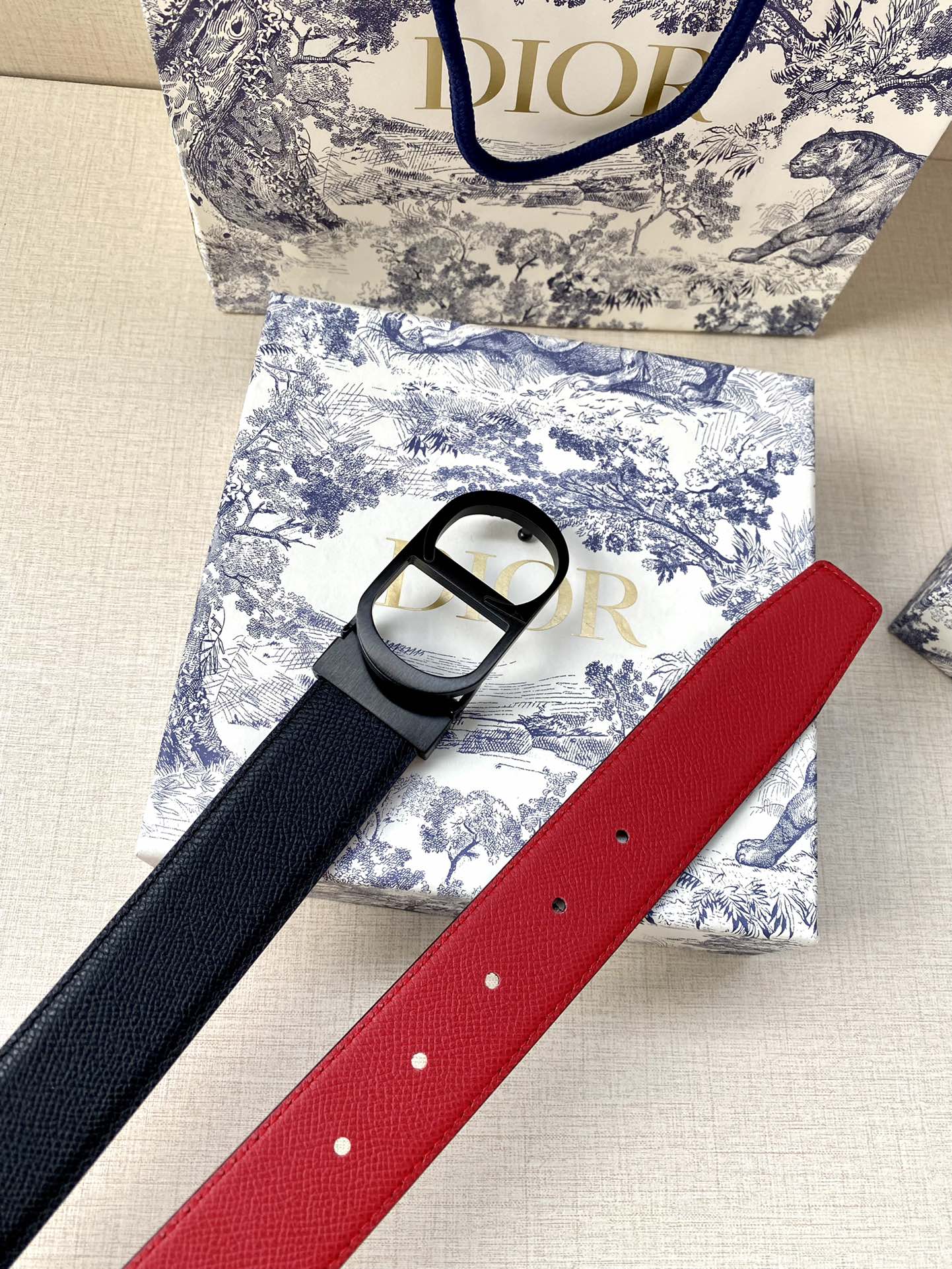 D*ior Belts Top Quality 35MM